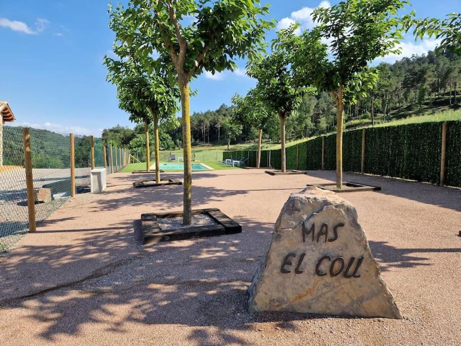 Villa Mas El Coll El Gurb Exterior foto